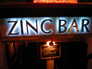 Zinc Bar pic
